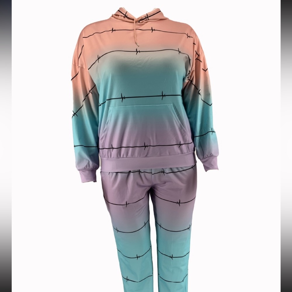 Multi color 2 piece